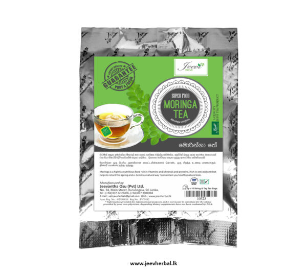 Moringa Tea Bag – Jeev Herbal (www.jeevherbal.lk)